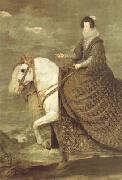 Diego Velazquez Queen Isabel on Horseback (detail) (df01) Sweden oil painting reproduction